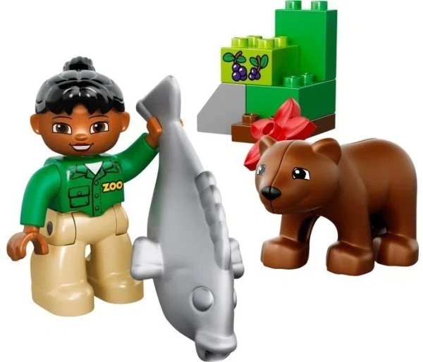 Конструктор LEGO Duplo 10576 Бурый медвежонок